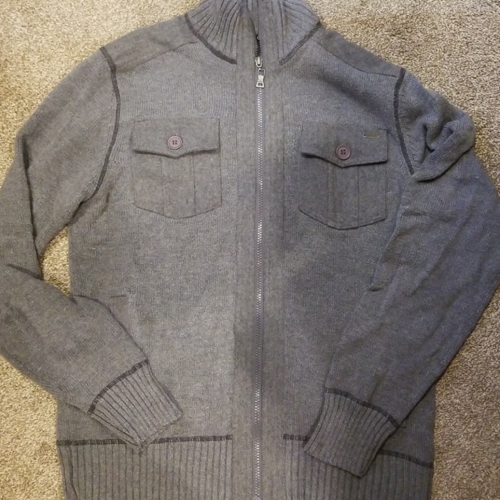 Guess zippered front sweater